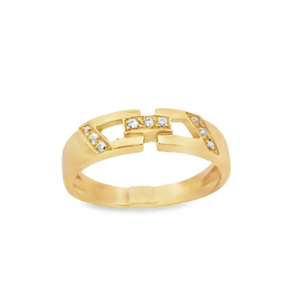 Anel Ouro Amarelo 19k