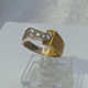 ANEL BICOLOR OURO 19K ANEL BICOLOR OURO 19K