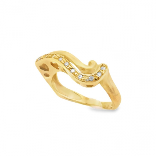 Anel Ouro Amarelo 19k Anel Ouro Amarelo 19k