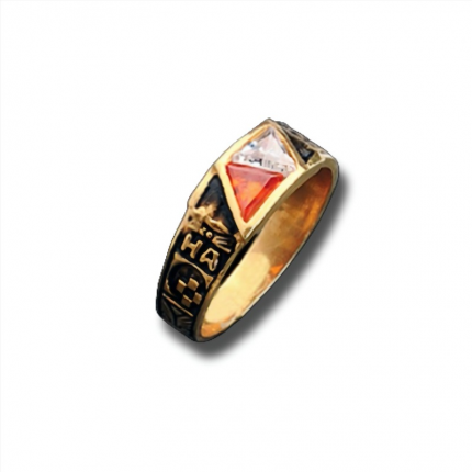 ANEL DE CURSO OURO 19K