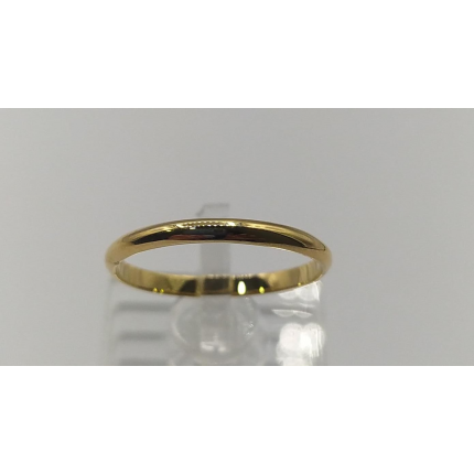ALIANÇA OURO AMARELO 19K