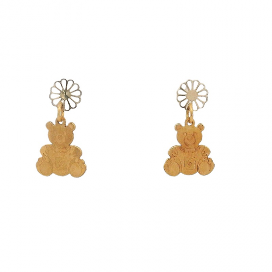 BRINCOS OURO AMARELO 19K