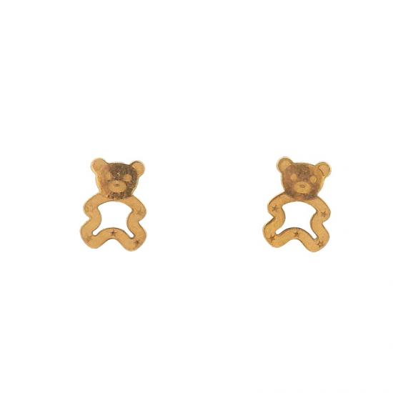 BRINCOS OURO AMARELO 19K