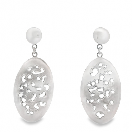 BRINCOS PRATA RODEADA BRINCOS PRATA RODEADA