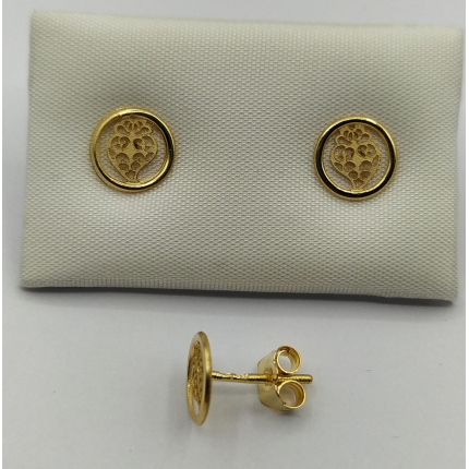 BRINCOS OURO AMARELO 19K