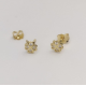 BRINCOS OURO AMARELO 19K CRIANÇA
