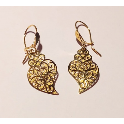 BRINCOS OURO AMARELO 19K