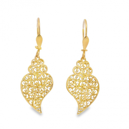 BRINCOS OURO AMARELO 19K