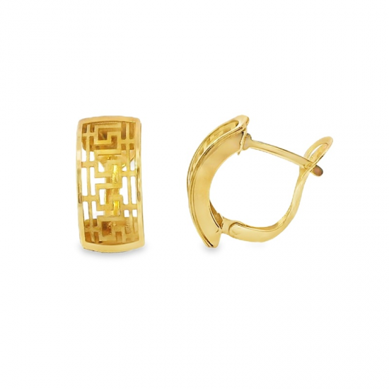 BRINCOS OURO AMARELO 19K