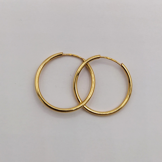 ARGOLAS OURO AMARELO 19K