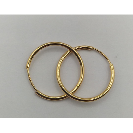 ARGOLAS OURO AMARELO 19K
