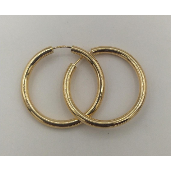 Argolas Ouro Amarelo 19k Argolas Ouro Amarelo 19k