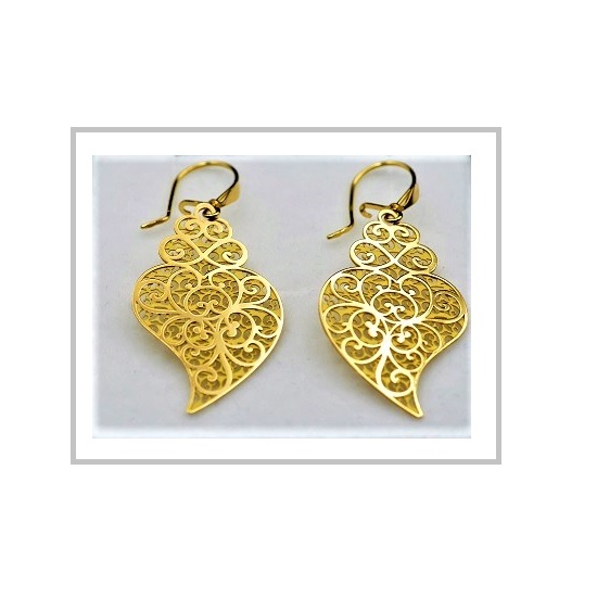 BRINCOS OURO AMARELO 19K BRINCOS OURO AMARELO 19K