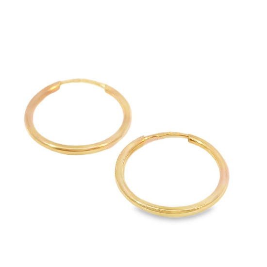 ARGOLAS OURO AMARELO 19K