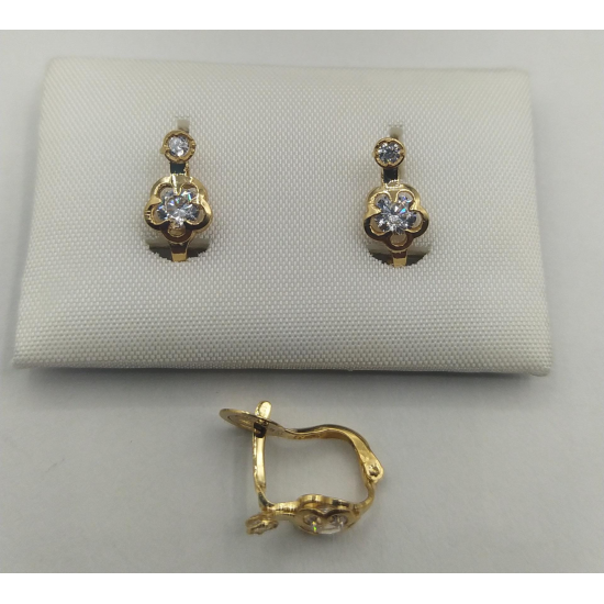 BRINCOS OURO AMARELO 19K BRINCOS OURO AMARELO 19K