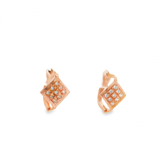 BRINCO OURO ROSE 19K