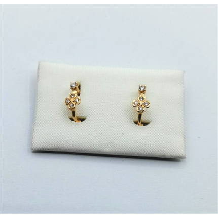 BRINCOS OURO AMARELO 19K