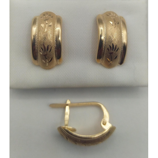 BRINCOS OURO AMARELO 19K