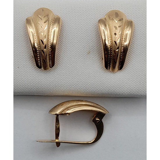 BRINCOS OURO AMARELO 19K BRINCOS OURO AMARELO 19K