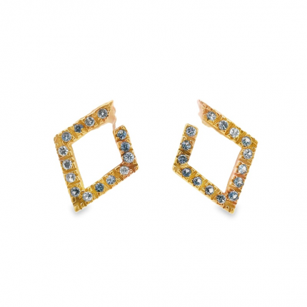 BRINCOS OURO AMARELO 19K