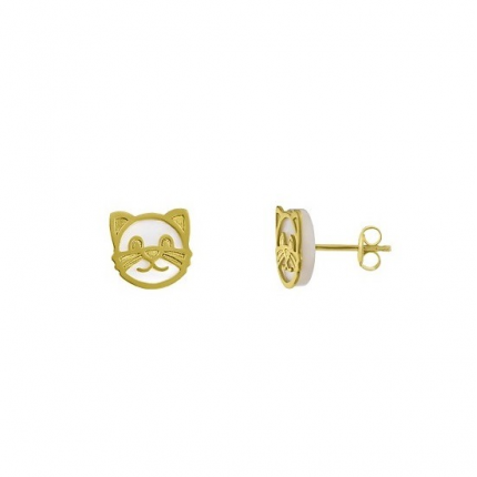 BRINCOS OURO AMARELO 19K CRIANÇA BRINCOS OURO AMARELO 19K CRIANÇA