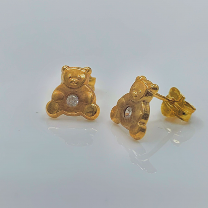 BRINCOS OURO AMARELO 19K