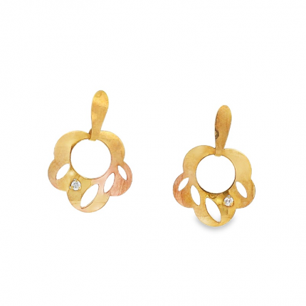 BRINCOS OURO AMARELO 19K