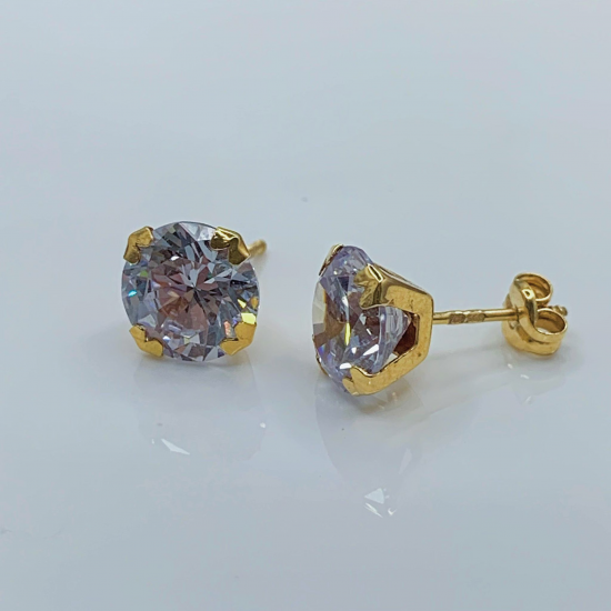 BRINCOS OURO AMARELO 19K