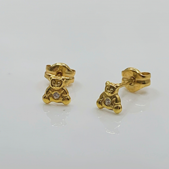 BRINCOS OURO AMARELO 19K