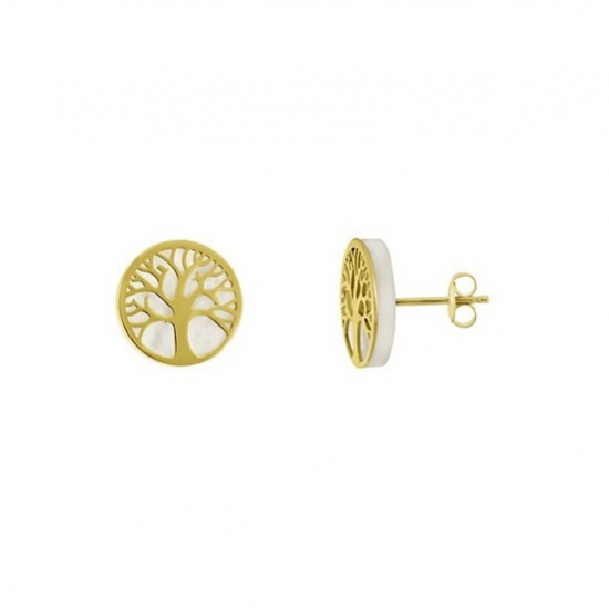 BRINCOS OURO AMARELO 19K