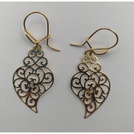 BRINCOS OURO AMARELO 19K