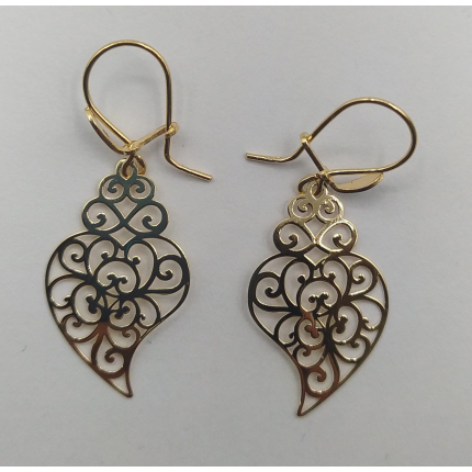 BRINCOS OURO AMARELO 19K
