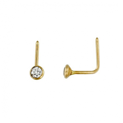 PIERCING NARIZ OURO AMARELO 19K PIERCING NARIZ OURO AMARELO 19K