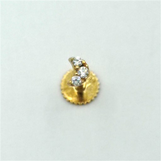 Piercing Ouro Amarelo 19k Piercing Ouro Amarelo 19k