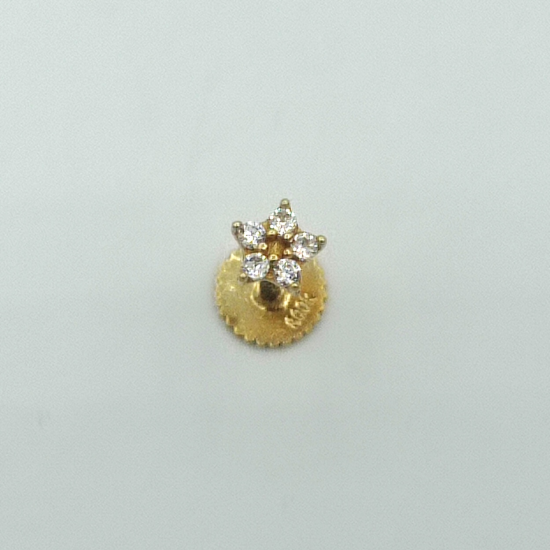 PIERCING OURO AMARELO 19K