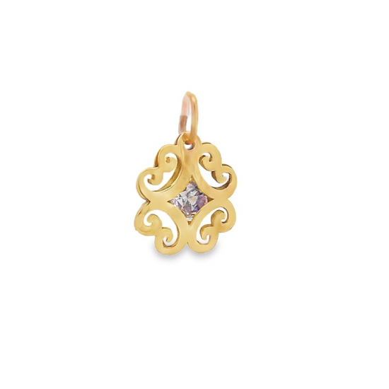 Medalha Amarelo Ouro 9k