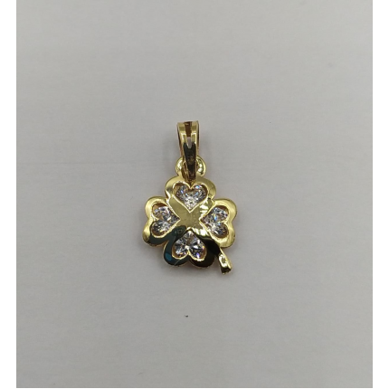 MEDALHA OURO AMARELO 9K