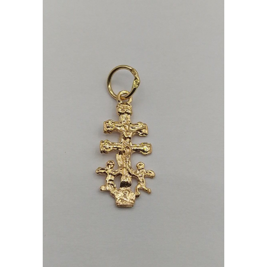 CRUCIFIXO OURO AMARELO 9K