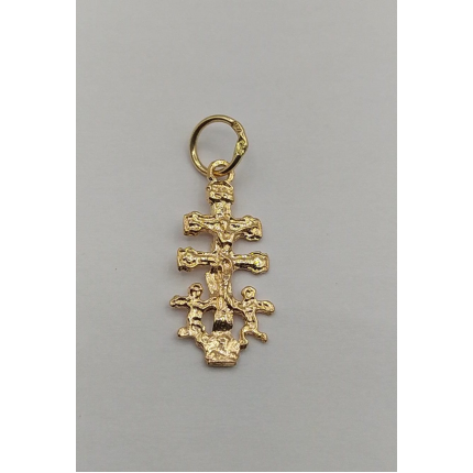 CRUCIFIXO OURO AMARELO 9K