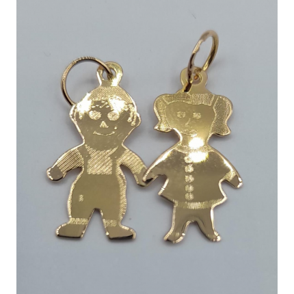 MEDALHA OURO AMARELO 9K