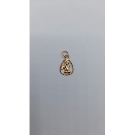 MEDALHA OURO AMARELO 9K