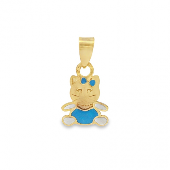 MEDALHA OURO AMARELO 9K