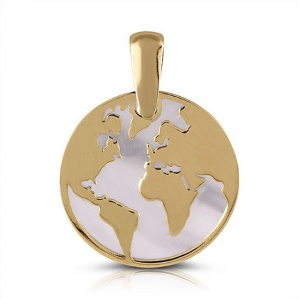 MEDALHA OURO 9K MADRE-PÉROLA MEDALHA OURO 9K MADRE-PÉROLA