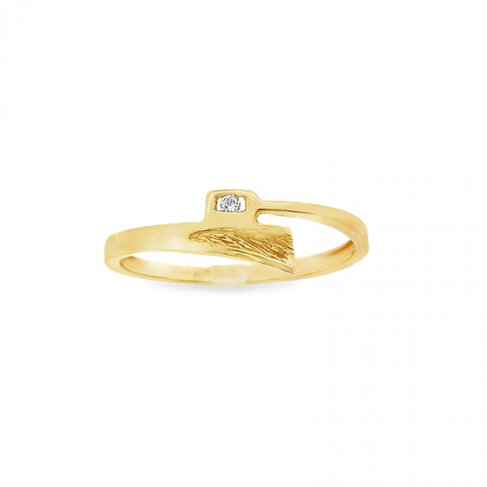 ANEL OURO AMARELO 9K