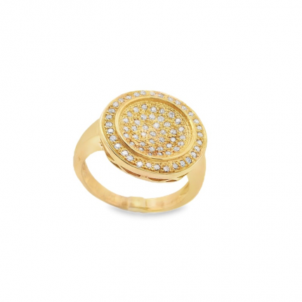 ANEL OURO AMARELO 9K