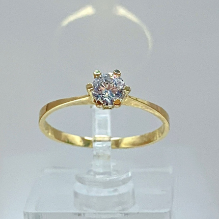 Anel Ouro Amarelo 9k Anel Ouro Amarelo 9k