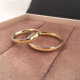 ALIANÇA OURO AMARELO 9K