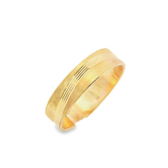 Aliança Ouro Amarelo 9k