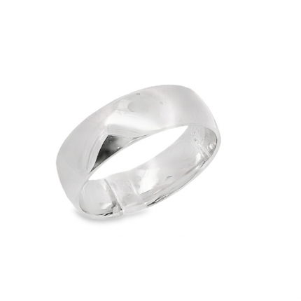 ALIANÇA OURO BRANCO 9K