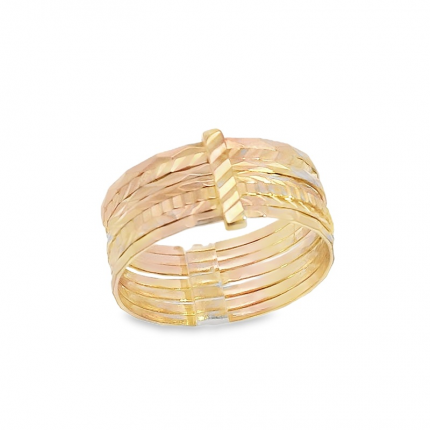 ANEL OURO AMARELO 9K